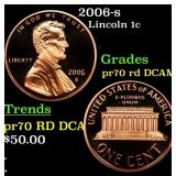 2006-s Proof Lincoln Cent 1c pr70 rd DCAM SEGS