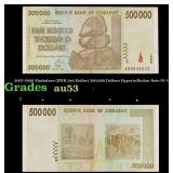 2007-2008 Zimbabwe (ZWR 3rd Dollar) 500,000 Dollar