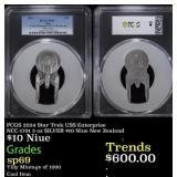 PCGS 2024 Star Trek USS Enterprise NCC-1701 3 oz S