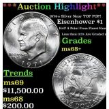 ***Auction Highlight*** 1974-s Silver Eisenhower D