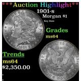 ***Major Highlight*** 1901-s Morgan Dollar $1 ms64