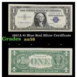 1957A $1 Blue Seal Silver Certificate Grades Choic