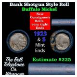 Buffalo Nickel Shotgun Roll in Old Bank Style 