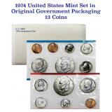 1974 U.S. Mint Set Original Government Packaging 1