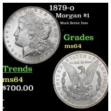 1879-o Morgan Dollar $1 Grades Choice Unc