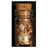 Scarce 1ml Corked Glass Vial With Cork of 100% Pur