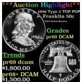 ***Major Highlight*** 1956 Type 2 Proof Franklin H