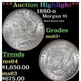 ***Major Highlight*** 1880-o Morgan Dollar $1 ms63