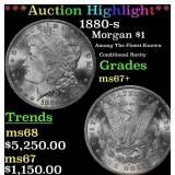 ***Major Highlight*** 1880-s Morgan Dollar $1 ms67