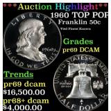 ***Major Highlight*** 1960 Proof Franklin Half Dol