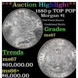 ***Major Highlight*** 1880-p Morgan Dollar TOP POP