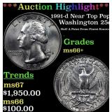 ***Auction Highlight*** 1991-d Washington Quarter