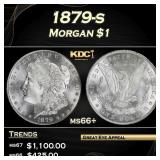 1879-s Morgan Dollar $1 Grades GEM++ Unc