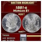 *Highlight* 1881-s Morgan Dollar $1 ms67+ SEGS (fc