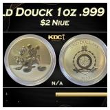 2023  Disney Micky Mouse & Donald Douck 1oz .999 S