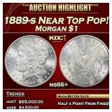 *Highlight* 1889-s Morgan Dollar Near Top Pop! $1