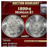 *Highlight* 1899-s Morgan Dollar $1 ms65+ SEGS (fc