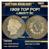 *Highlight* 1909 Proof Liberty Nickel TOP POP! 5c