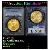 ***Major Highlight*** PCGS 1926-p Gold St. Gaudens