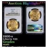 *Highlight* NGC 1900-s Gold Liberty Double Eagle $