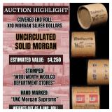 *EXCLUSIVE* x10 Morgan Covered End Roll! Marked "U