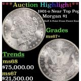 ***Major Highlight*** 1901-o Morgan Dollar Near To