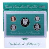 1995 United States Mint Proof Set 5 coins