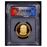 2008-s John Quincy Adams Proof Presidential Dollar