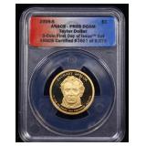 2009-a ZACHARY TAYLOR Proof Presidential Dollar Fi