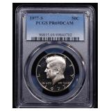 PCGS 1977-s Proof Kennedy Half Dollar 50c pr69 dca