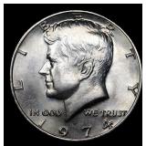 1974-d Kennedy Half Dollar 50c Grades GEM++ Unc