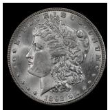 ***Major Highlight*** 1892-p Morgan Dollar $1 ms65