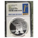 NGC NGC 2016 Star Wars R2-D2 1oz .999 Silver $2  N