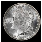 1887-o Morgan Dollar $1 Grades Choice Unc