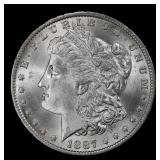 ***Major Highlight*** 1887-o Morgan Dollar Near To