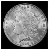 1896-p Morgan Dollar $1 Grades GEM+ Unc