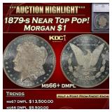 *Highlight* 1879-s Morgan Dollar Near Top Pop! $1