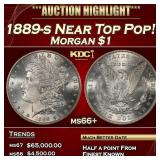 *Highlight* 1889-s Morgan Dollar Near Top Pop! $1