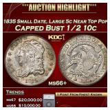 *Highlight* 1835 Capped Bust Half Dime Small Date,