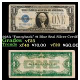 1928A "Funnyback" $1 Blue Seal Silver Certificate