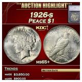 *Highlight* 1926-s Peace Dollar $1 ms65+ SEGS (fc)