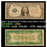 1928A "Funnyback" $1 Blue Seal Silver Certificate