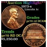 ***Major Highlight*** 1973-s Proof Lincoln Cent 1c