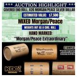 *EXCLUSIVE* x20 Morgan Covered End Roll! Marked "M