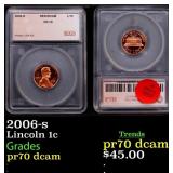 2006-s Proof Lincoln Cent 1c pr70 dcam SEGS