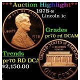 ***Major Highlight*** 1978-s Proof Lincoln Cent 1c