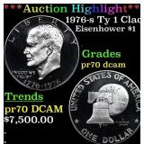 ***Auction Highlight*** 1976-s Ty 1 Clad Proof Eis