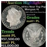 ***Major Highlight*** 1878-s Morgan Dollar Near To