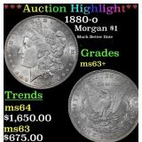 ***Major Highlight*** 1880-o Morgan Dollar $1 ms63