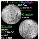 ***Major Highlight*** 1880-o Morgan Dollar $1 ms63